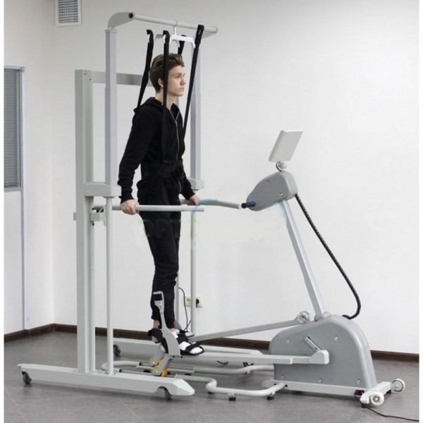 Подвес реабилитационный для вертикализации пациента модель «Орторент C++ (стационарный с роботизированной (кинематической) системой имитации шага)»-2