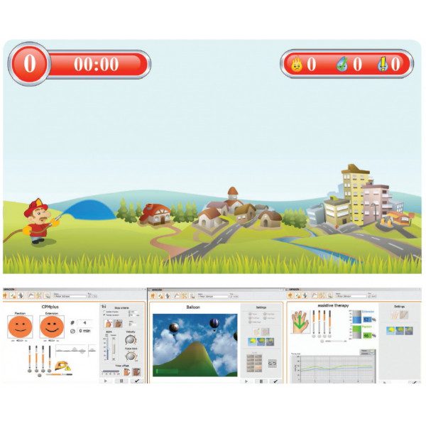 Реабилитационный комплекс для силового контроля и анализа диапазона движений Tyrostation-2