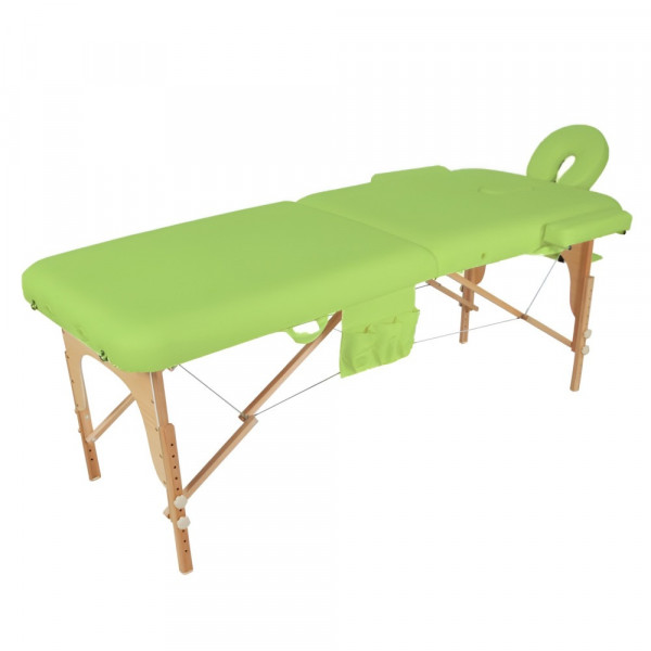 Массажный стол складной деревянный Med-Mos JF-AY01 2-х секционный-1
