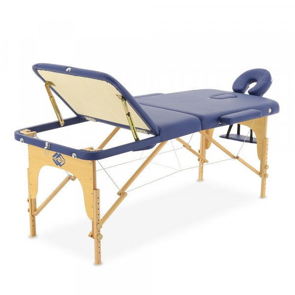 Массажный стол складной деревянный Med-Mos JF-AY01 3-х секционный-6