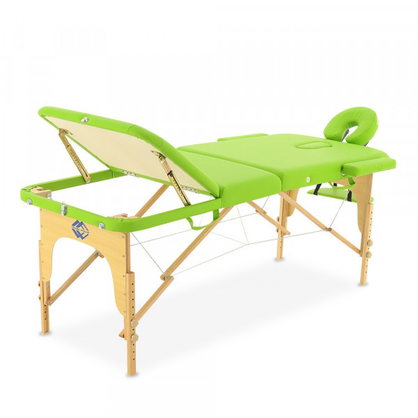 Массажный стол складной деревянный Med-Mos JF-AY01 3-х секционный-5