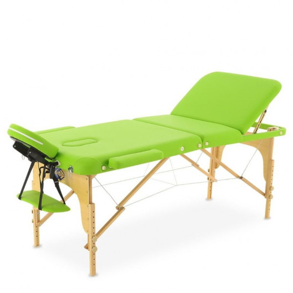 Массажный стол складной деревянный Med-Mos JF-AY01 3-х секционный-2