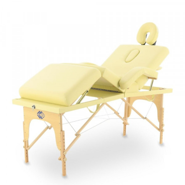 Массажный стол складной деревянный Med-Mos JF-Tapered (МСТ-141) 4-х секционный-3