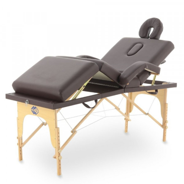 Массажный стол складной деревянный Med-Mos JF-Tapered (МСТ-141) 4-х секционный-4