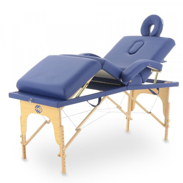 Массажный стол складной деревянный Med-Mos JF-Tapered (МСТ-141) 4-х секционный-2