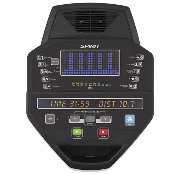 Велотренажер SPIRIT CR800 Graphite gray-2