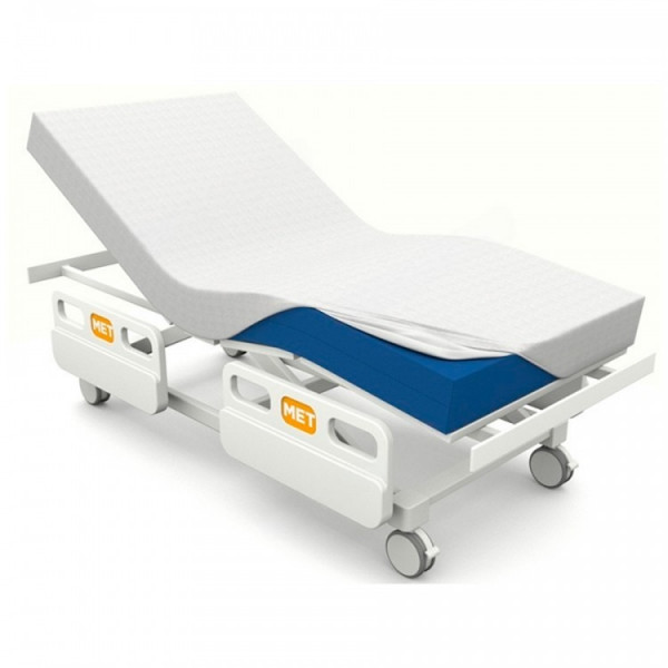 Простыня-наматрасник MET из хлопкополиэфирного трикотажа с ПУ мембраной (90 x 200 см)