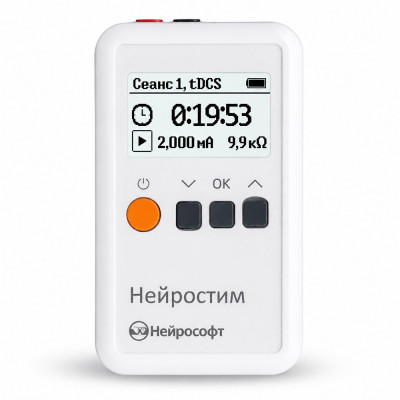 Cтимулятор для транскраниальной и трансвертебральной микрополяризации Нейростим