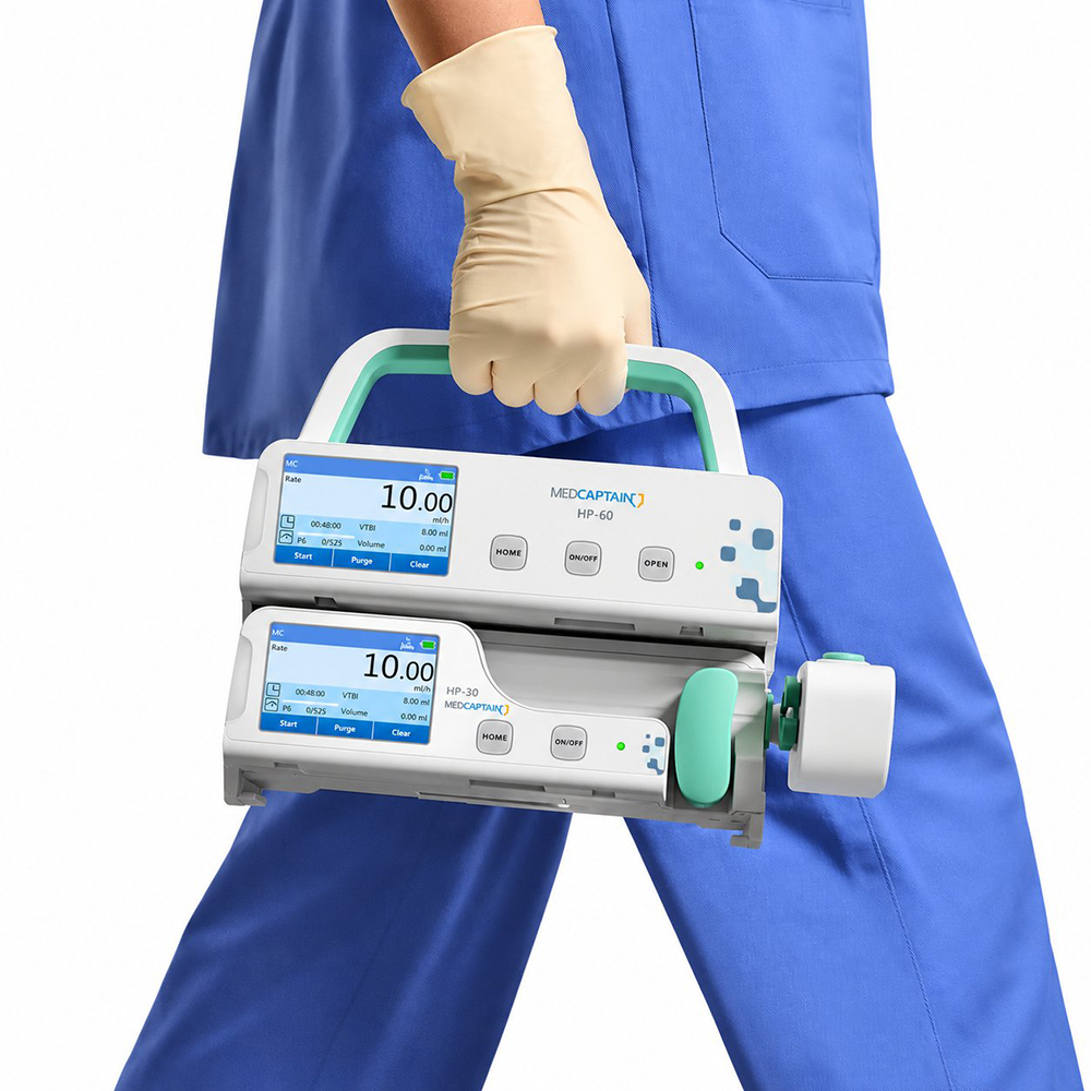 Шприцевой насос Medcaptain для новорожденных HP-30-7