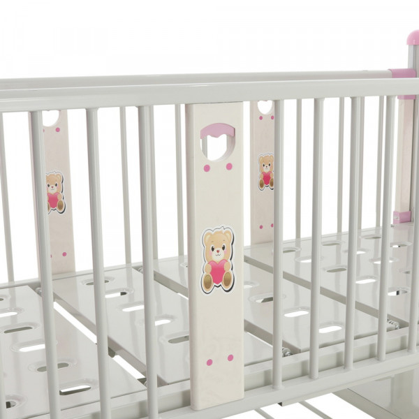 Медицинская механическая функциональная детская кровать Тип 4 Вариант 4.1  в комплекте с ППУ матрасом-5