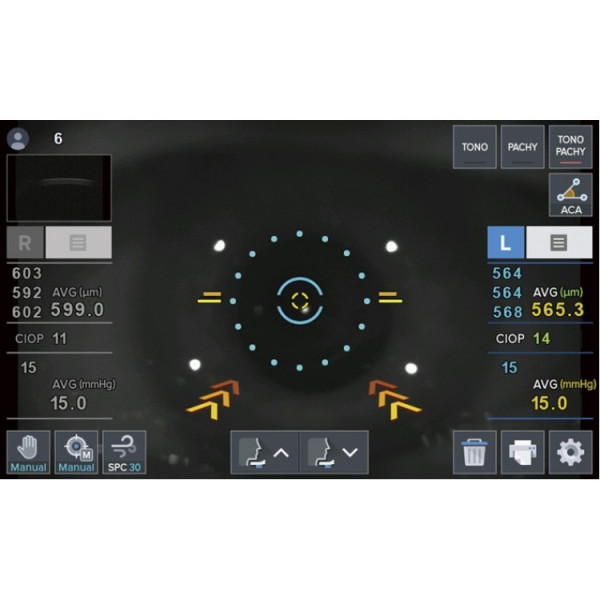 Бесконтактный тонометр глазного давления Huvitz HNT-1 и HNT-1P-7