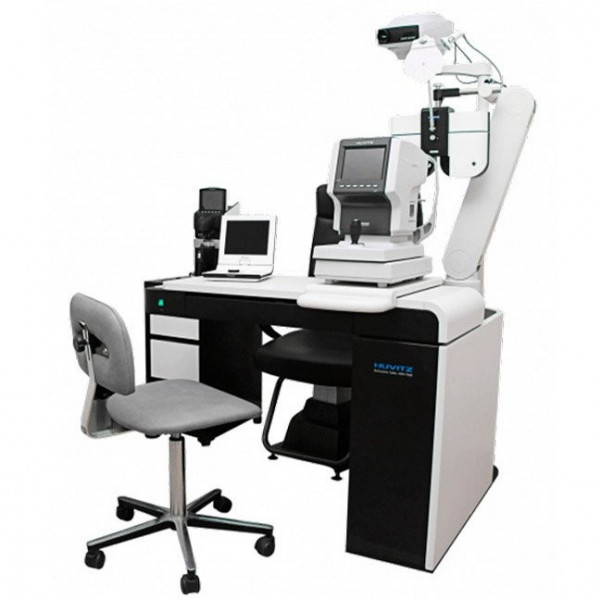 Рабочее место офтальмолога с удобным креслом Huvitz HRT-7000
