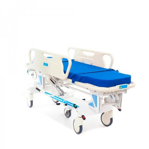 Тележка-каталка для перевозки больных с регулировкой высоты МЕТ ТВ-120-4