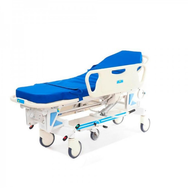 Тележка-каталка для перевозки больных с регулировкой высоты МЕТ ТВ-120-3