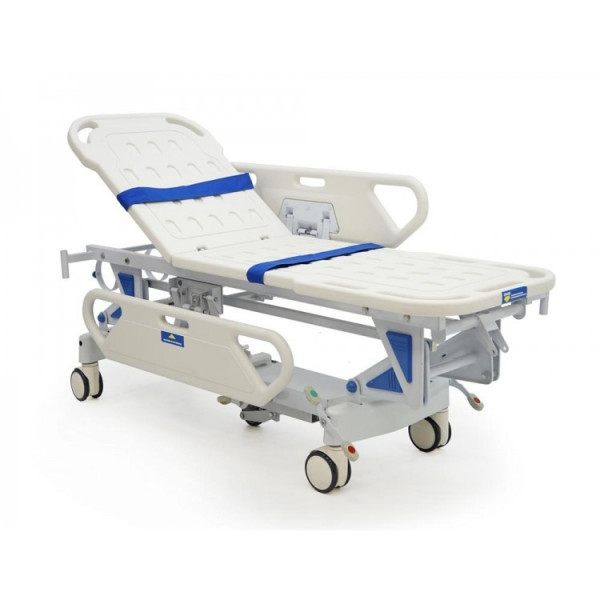 Тележка-каталка для перевозки больных с регулировкой высоты МЕТ ТВ-120-5