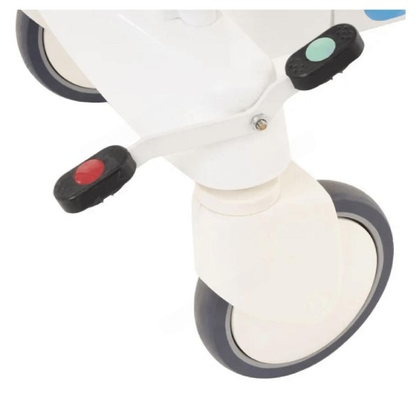 Тележка-каталка для перевозки больных с регулировкой высоты МЕТ ТВ-40-3