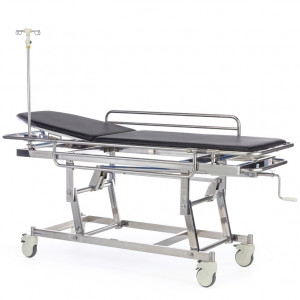 Тележка-каталка механическая для транспортировки пациентов Медицинофф E-5