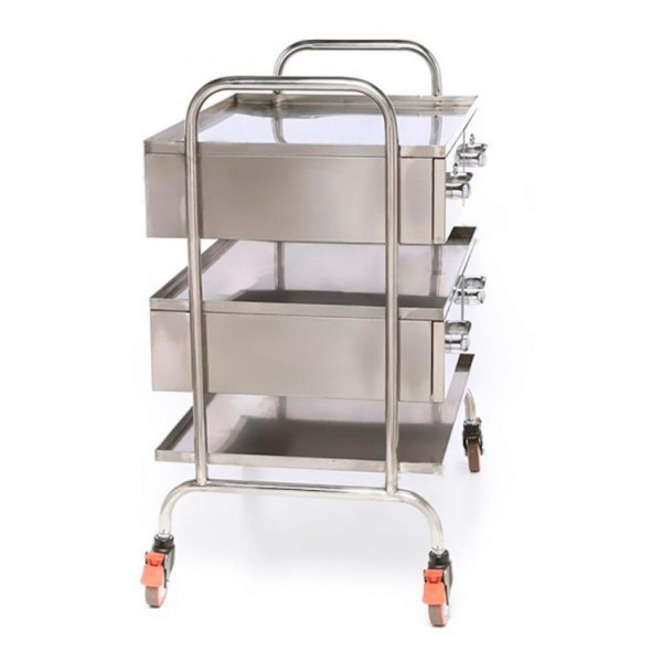 Манипуляционный стол из нержавеющей стали медицинский МЕТ SIY-130-2