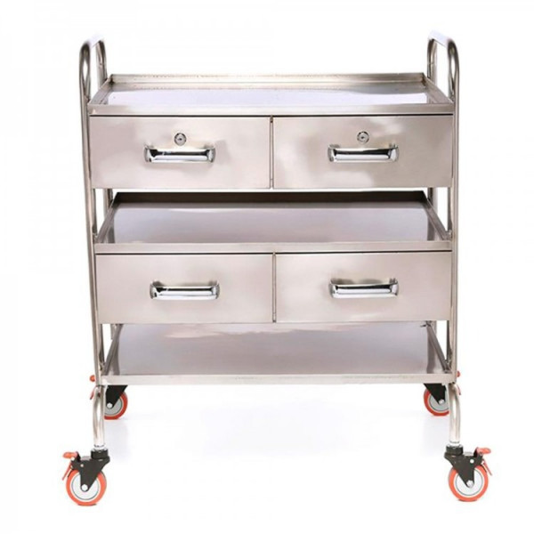 Манипуляционный стол из нержавеющей стали медицинский МЕТ SIY-130-1