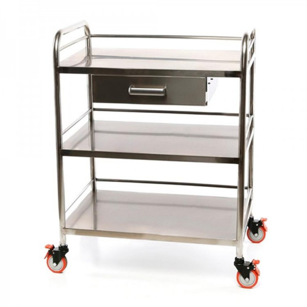 Столик манипуляционный медицинский из нерж.стали МЕТ BLQ 013