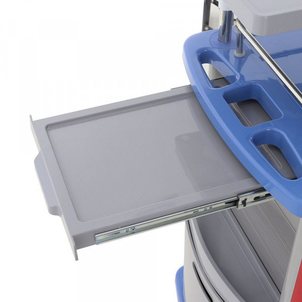 Тележка медицинская Med-Mos ЕТ850-02 ТМ-021АН-00 для экстренной помощи и реанимации-9