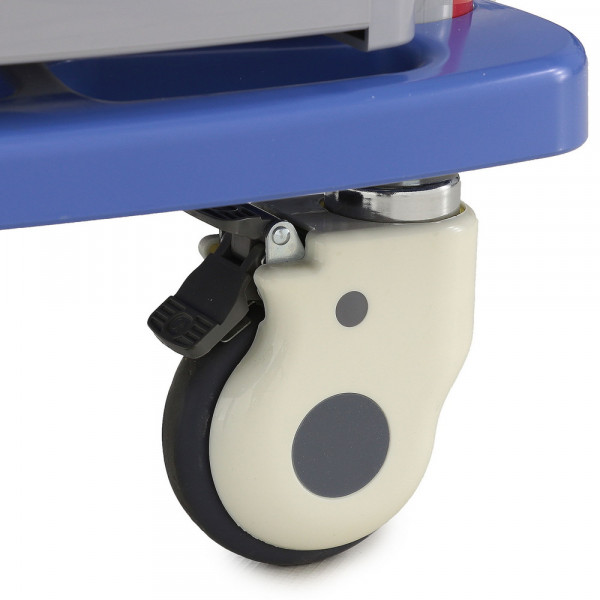 Тележка медицинская Med-Mos ЕТ850-02 ТМ-021АН-00 для экстренной помощи и реанимации-14