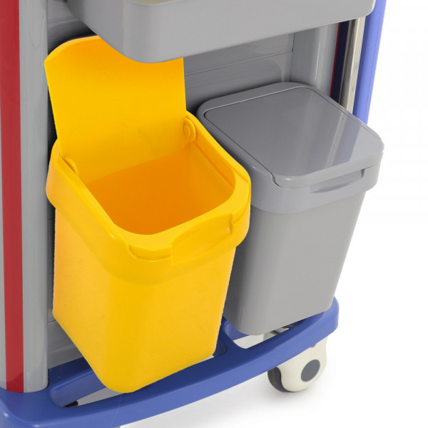 Тележка медицинская Med-Mos ЕТ850-02 ТМ-021АН-00 для экстренной помощи и реанимации-5