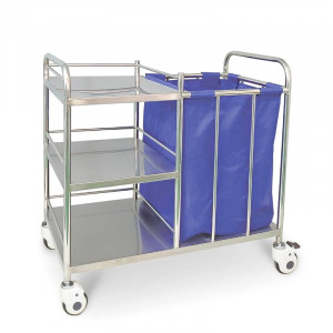 Тележка медицинская для белья MET BLQ 012