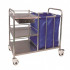 Тележка медицинская для белья  MET BLQ 013