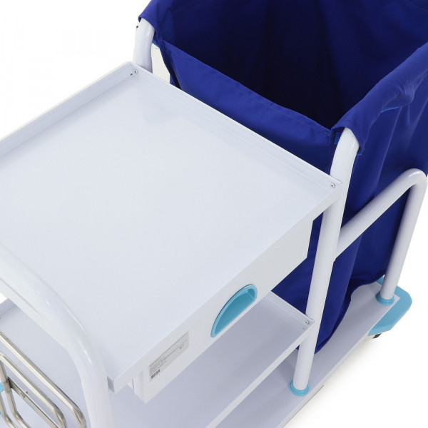 Медицинская тележка МСТ05 TM-019AH-00 для белья и терапевтических задач-3