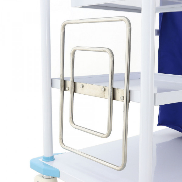 Медицинская тележка МСТ05 TM-019AH-00 для белья и терапевтических задач-10