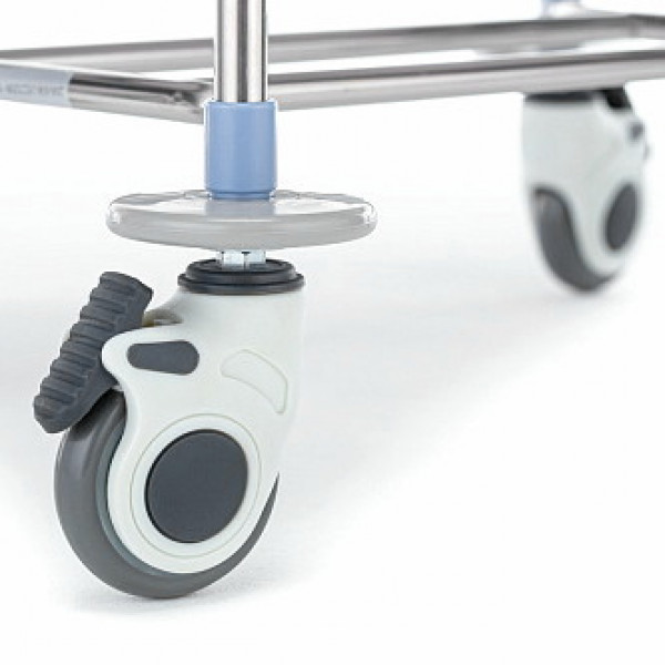 Столик-тележка инструментальный серии "Медицинофф" F-17(n)-3