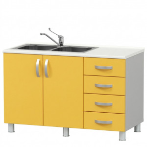 Тумба с мойкой МФ3-ТМ-12