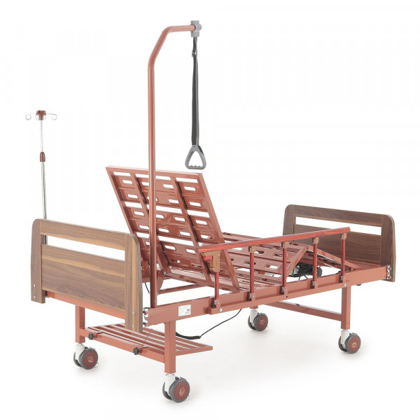Кровать электрическая Med-Mos DB-7 (ЛДСП коричневый)-2