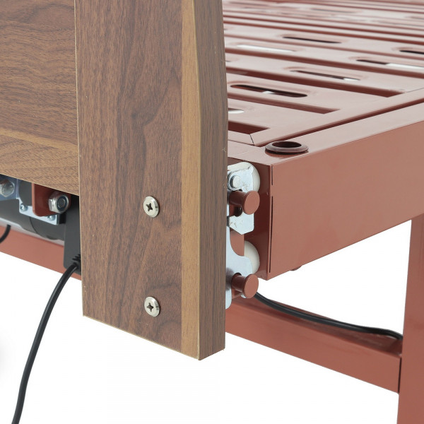 Кровать электрическая Med-Mos DB-7 (ЛДСП коричневый)-7