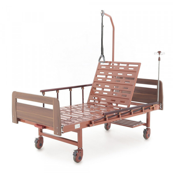 Кровать электрическая Med-Mos DB-7 (ЛДСП коричневый)-1