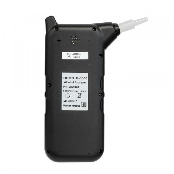Алкотестер профессиональный Tigon P-8800 (Тигон П-8800)-3