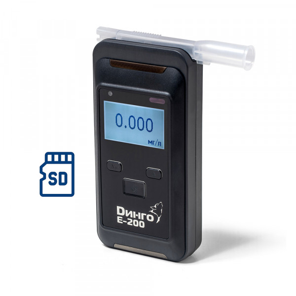 Алкотестер профессиональный Динго Е-200 SD (Dingo E-200 SD)