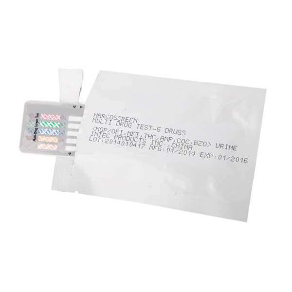 Тесты для выявления по моче факта употребления наркотиков Narcoscreen-5, 20 шт-2
