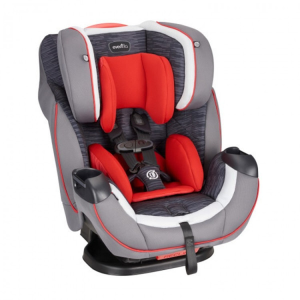 Автомобильное кресло для детей с ДЦП Evenflo™ Symphony e3 DLX Platinum Series (Rollover tested) Hartford Red-2