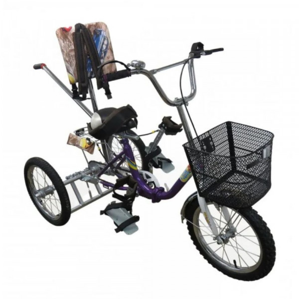 Велотренажер трехколёсный ортопедический реабилитационный ВелоСтарт-2 (рост 115-125 см)