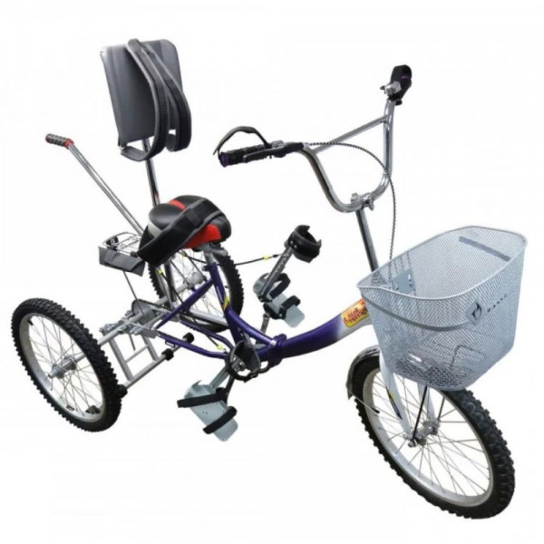 Велотренажер трехколёсный ортопедический реабилитационный ВелоСтарт-3 (рост 125-140 см)