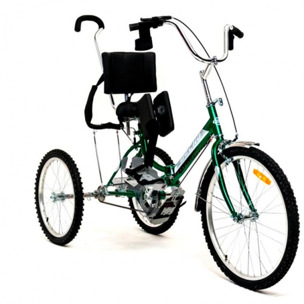 Велотренажер ВелоЛидер 24 для взрослых с ДЦП Велолидер VL-024 (160-190 см)