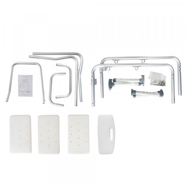 Стул для ванны широкий Barry BS Bench с удлиненными ножками-3