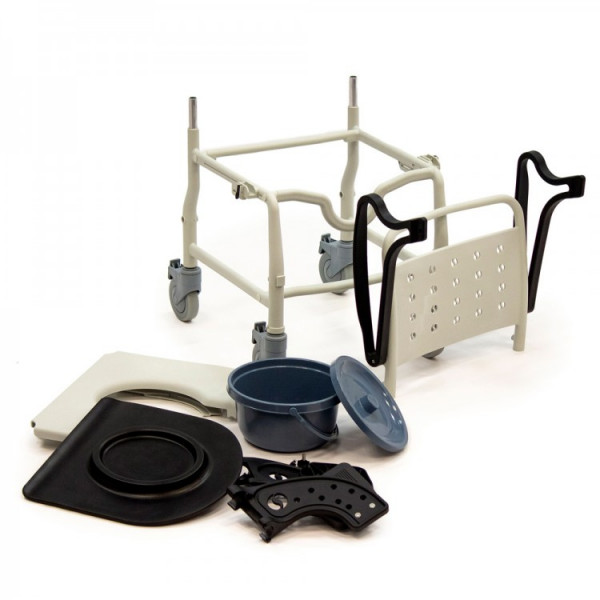 Кресло-каталка MET BASTI для душа с санитарным устройством (20130)-4