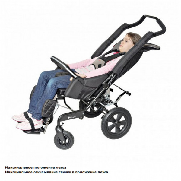 Детская прогулочная кресло-коляска Akcesmed RACER + MAXI (Ево Горизонт)-9