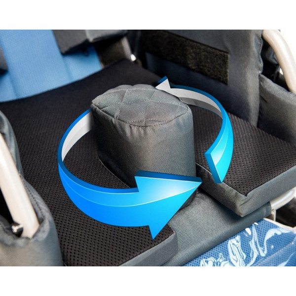 Детская прогулочная кресло-коляска Akcesmed RACER + MAXI (Ево Горизонт)-2