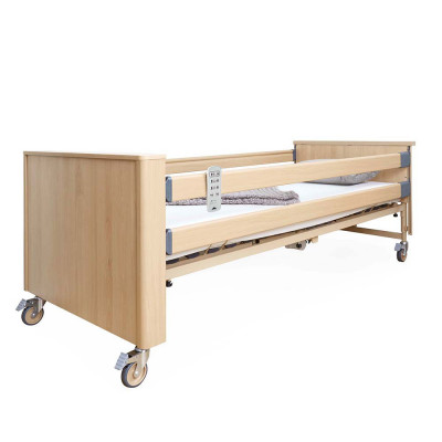 Кровать Burmeier Dali Standard электрическая c деревянными декоративными панелями