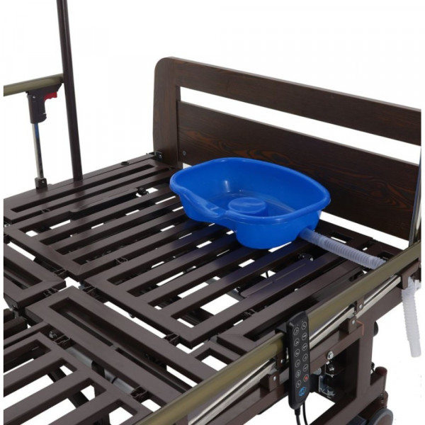 Кровать электрическая MED-MOS DB-11А (ЛДСП венге) ширина ложемента 120  см-4