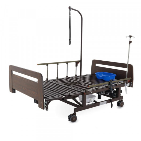 Кровать электрическая MED-MOS DB-11А (ЛДСП венге) ширина ложемента 120  см-2